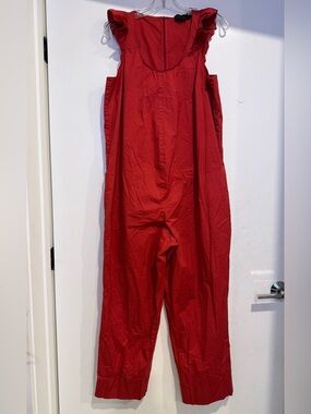 Hatch Maternity Jumpsuit Cotton/Elastane Mesa/Red Size 2